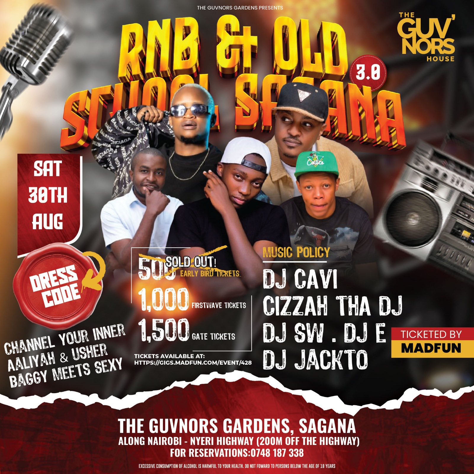 Rnb & Old School Sagana 3.0